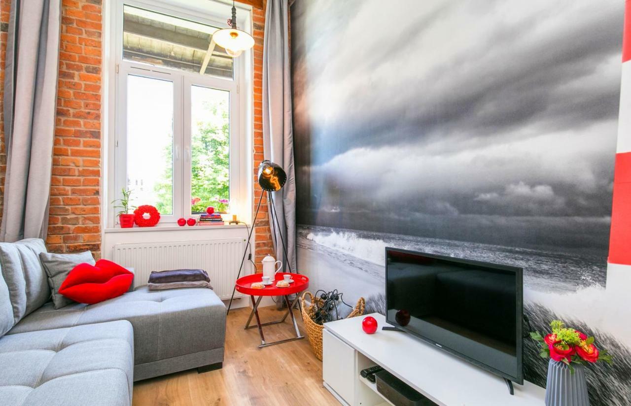 Berg Apartament Red Obok Starego Miasta Gdańsk Extérieur photo