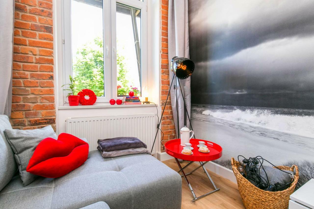 Berg Apartament Red Obok Starego Miasta Gdańsk Extérieur photo