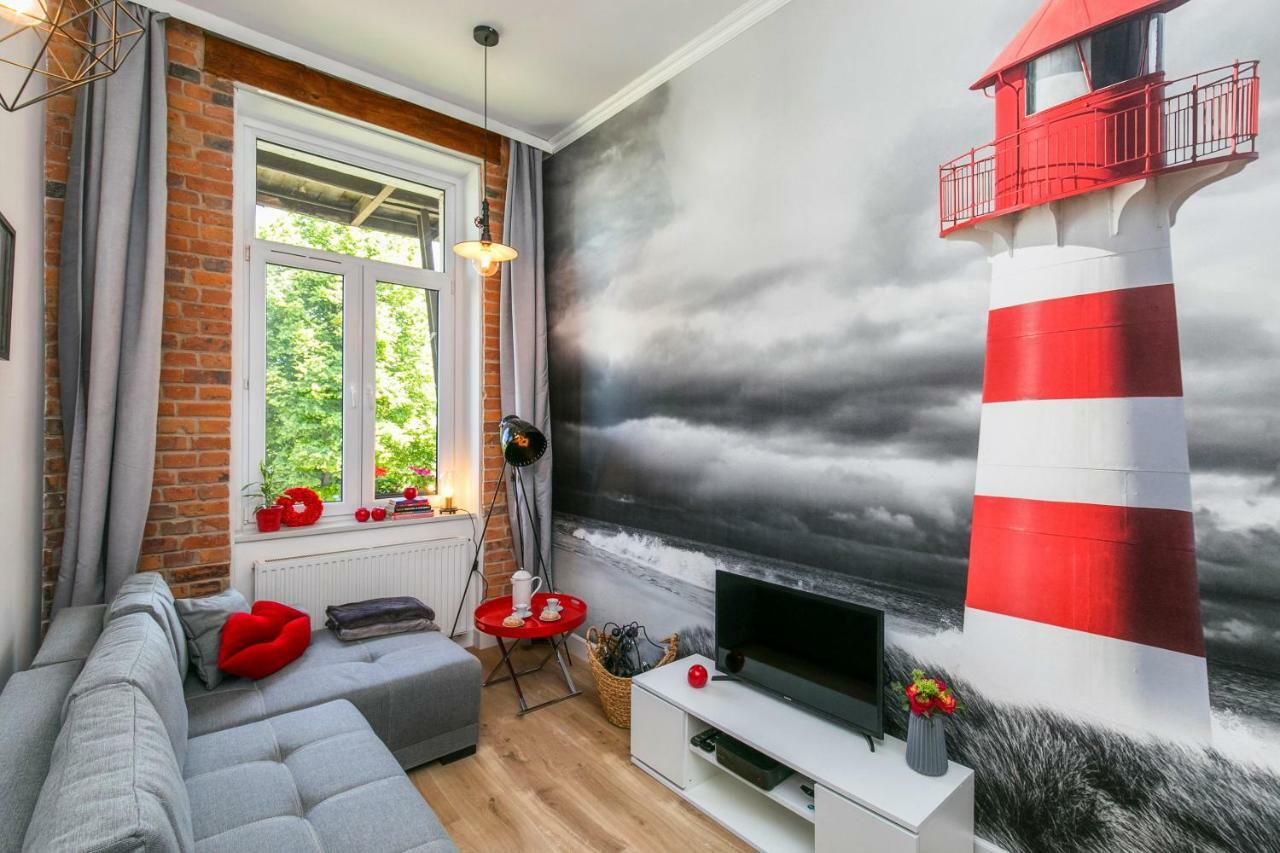 Berg Apartament Red Obok Starego Miasta Gdańsk Extérieur photo